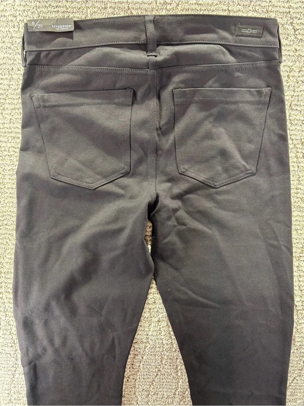 NWT Liverpool Women’s Size 8/29 Black High Rise Skinny Jeans